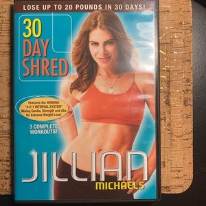 Jillian Michaels 30 day shred workout dvd